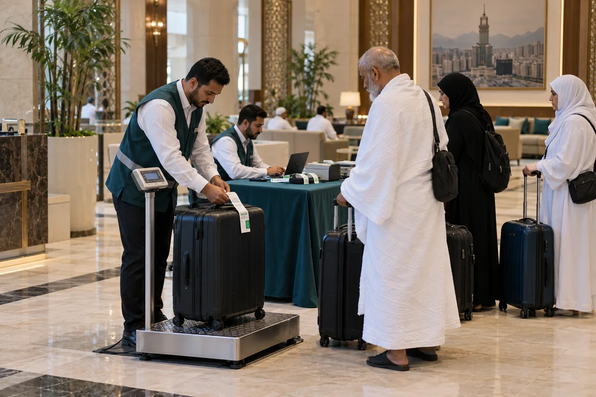 Hajj Baggage Handling and City Check-In