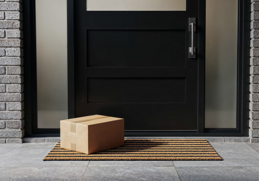 Package delivered doorstep 1024x717